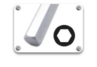 Straight point - Hex