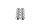 Unterlegscheibe Rosette Aluminium f&uuml;r M4 Zylinderkopfschraube farbig