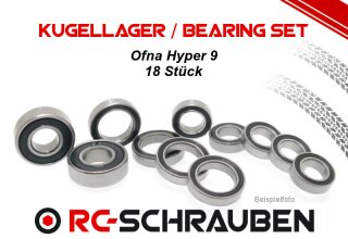 Ball Bearing Kit (2RS) for the Ofna Hyper 9