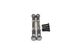 42-52mm Aluminium Spurstange, mit Köpfen - farbig