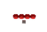 1:10 Maßstab Radmitnehmer Adapter, 5,5 mm stark, rot