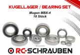 Ball Bearing Kit (2RS or ZZ) for the Mugen MBX-4