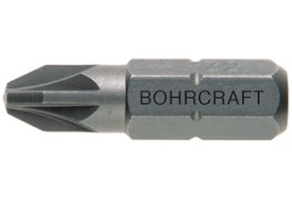 Schrauberbit für Pozidriv-Schrauben, 1/4" Antrieb, Länge 25 mm