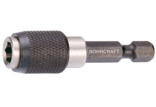 Bitholder (not magnetic) for 1/4" Screwdriver-Bits, 1/4" drive, length 60 mm