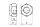 DIN 985 Nylon lock nut - Steel black zinc plated