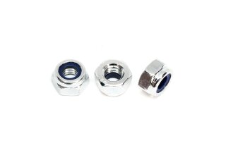 DIN 985 Nylon lock - High tensile galvanized steel