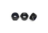 DIN 985 Nylon lock nut M6 - Steel black zinc plated