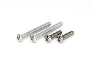 Linsenkopfschraube ISO 7380-1 M3 x 6 - Edelstahl A2