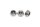 DIN 985 Nylon lock nut M2.5 - Stainless steel