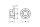 DIN 6923 Hexagon nut with flange M3 - Stainless steel