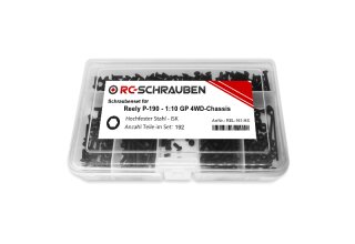 Schrauben-Set für den Reely New1 -Stahl-