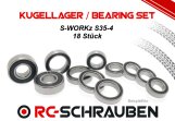 Kugellager Set (2RS) für den S-WORKz S35-4 2RS -...