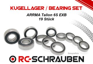 Kugellager Set (2RS) für den ARRMA Talion 6S EXB 2RS - Rubber Sealing