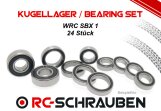Kugellager Set (2RS) für den WRC SBX 1 2RS -...