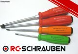 1x Innensechsrund-Schraubendreher - T25