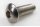 Button head screw UNC #2-56 x 1/4"  stainless steel (similar ISO 7380)