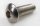 Button head screw UNC #2-56 x 3/4"  stainless steel (similar ISO 7380)