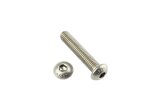 Button head screw UNF 1/4"-28 x 3/4"  stainless...