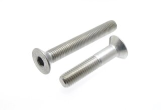 Countersunk head screw UNC #2-56 x 5/16"  stainless steel (similar DIN 7991)