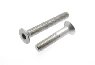 Countersunk head screw UNC #5-40 x 3/8"  stainless steel (similar DIN 7991)