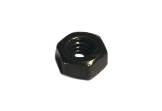 Nut UNC Stainless steel black oxidized similar DIN 934