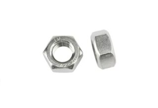 Nut UNC #6-32 Stainless steel similar DIN 934