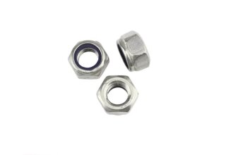 Lock nut UNC #4-40 Stainless steel similar DIN 985