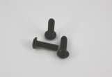 Linsenkopf-Schraube - Stahl 10.9 schwarz verzinkt  - M3 x 8mm